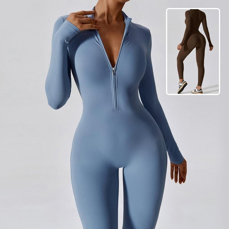 Long Sleeve Yoga Jumpsuit - EverActive Fitness