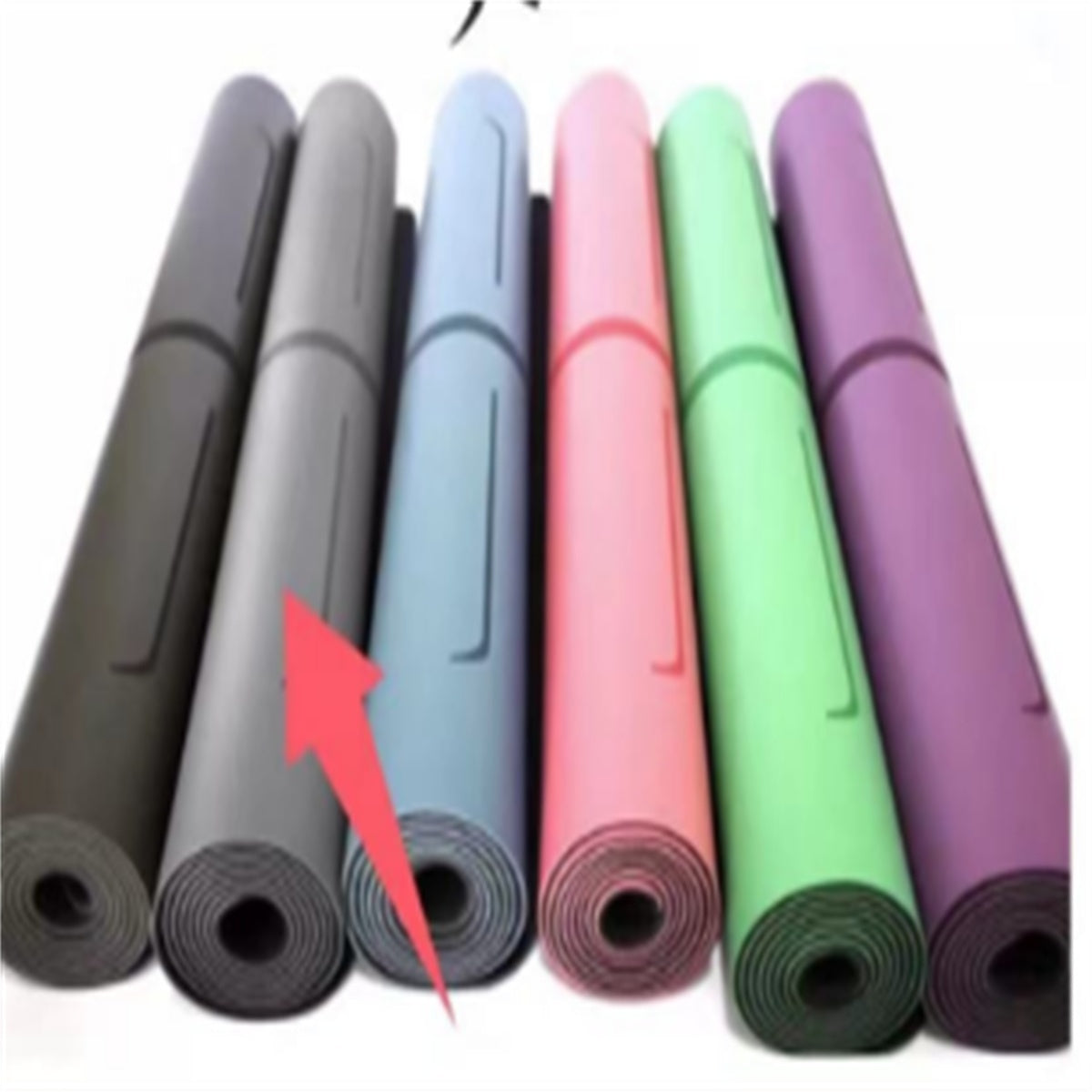 Natural Rubber Non-slip Professional 5mm Thickness Yoga Mat - EverActive Fitness