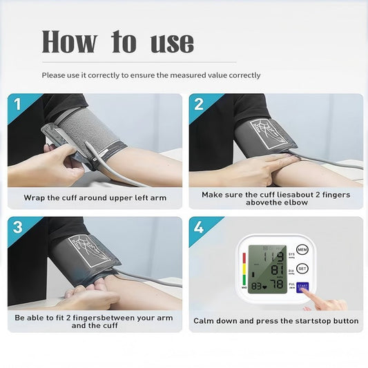 Multifunctional Home Blood Pressure Monitor - EverActive Fitness