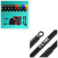 Home Fitness Equipment Tpe Latex 11 Piece Set Tensioner - EverActive Fitness