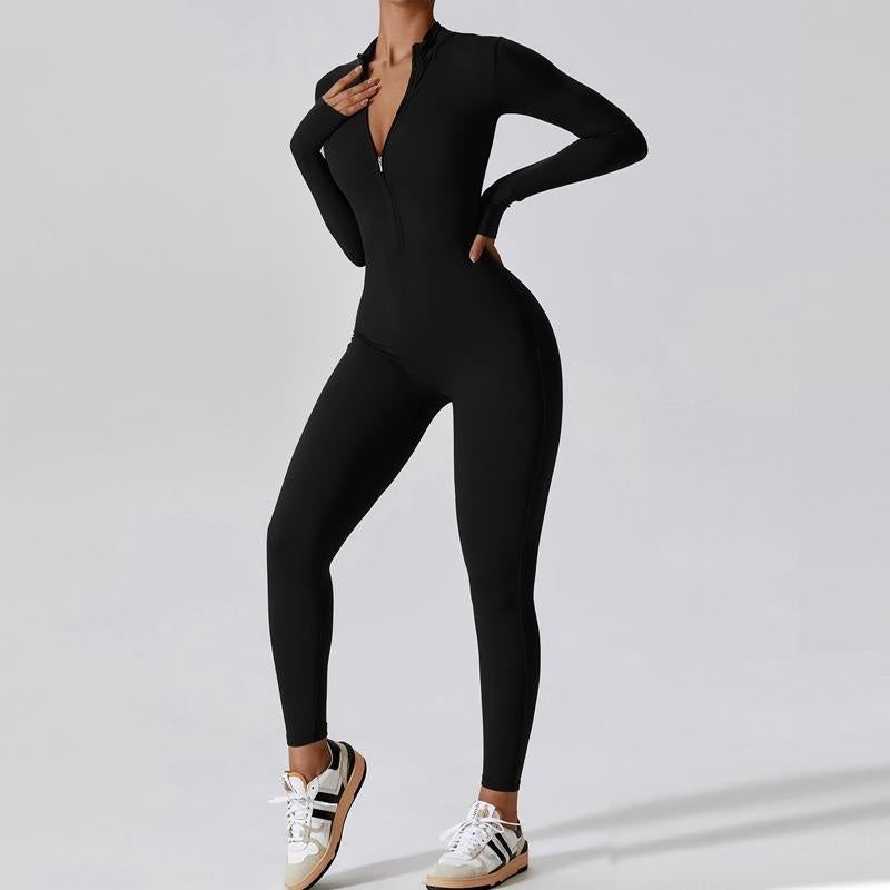 Long Sleeve Yoga Jumpsuit - EverActive Fitness