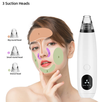 Blackhead Vacuum Remover With LED Display - EverActive Fitness