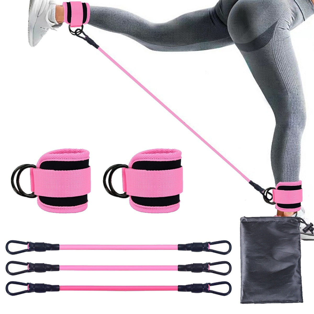 Ankle Strap Resistance Bands - EverActive Fitness