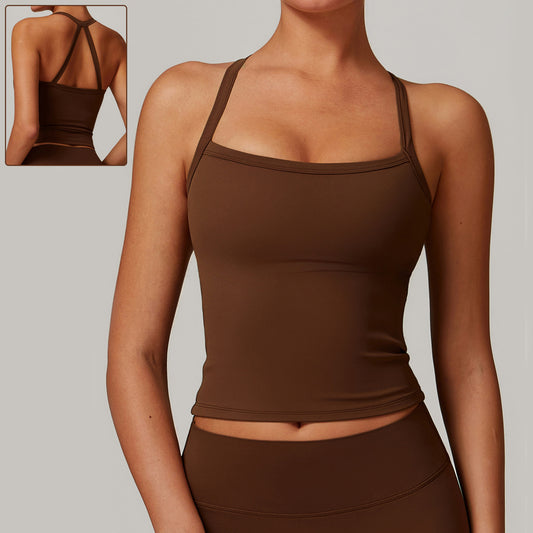 Beauty Back Yoga Workout Top - EverActive Fitness