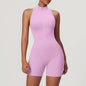 Fitness Backless Jumpsuit With Zipper - EverActive Fitness