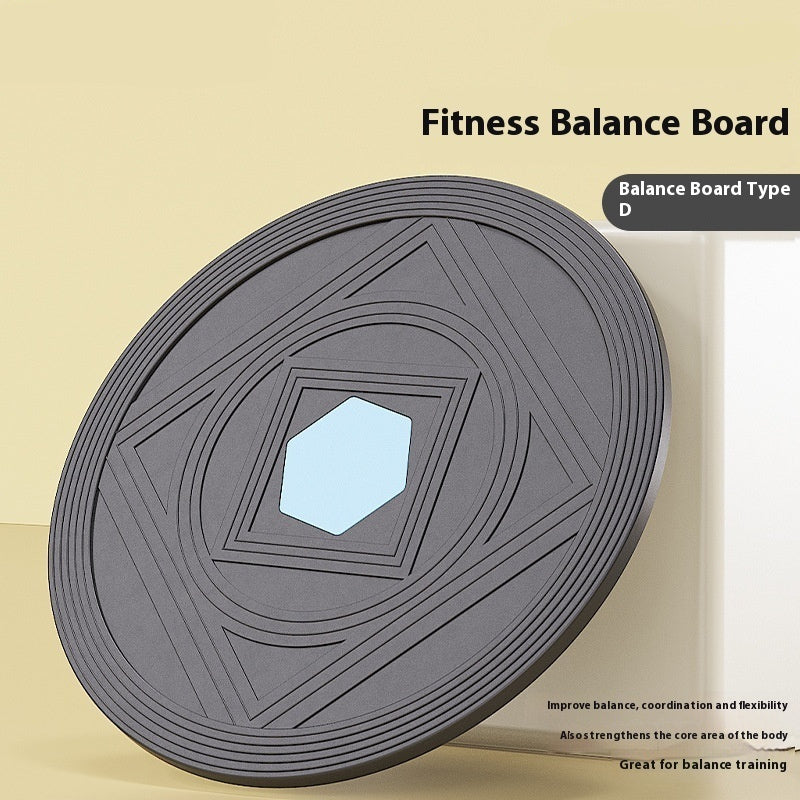 Portable Fitness Wood Surf Balance Board - EverActive Fitness