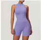 Fitness Backless Jumpsuit With Zipper - EverActive Fitness