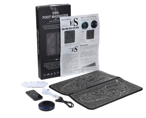 Remote Control EMS Foot Reflexology Massager - EverActive Fitness