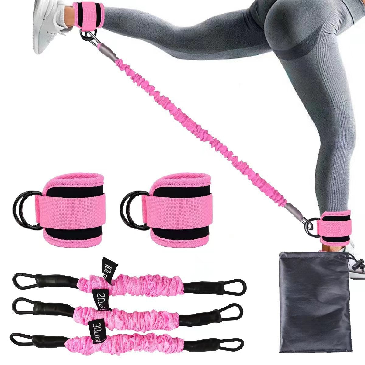Ankle Strap Resistance Bands - EverActive Fitness