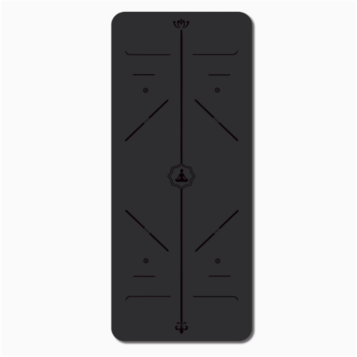 Natural Rubber Non-slip Professional 5mm Thickness Yoga Mat - EverActive Fitness