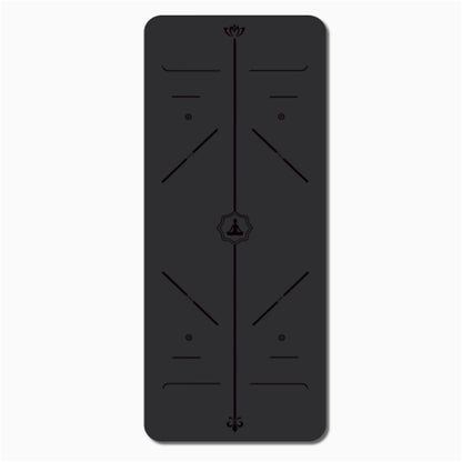 Natural Rubber Non-slip Professional 5mm Thickness Yoga Mat - EverActive Fitness