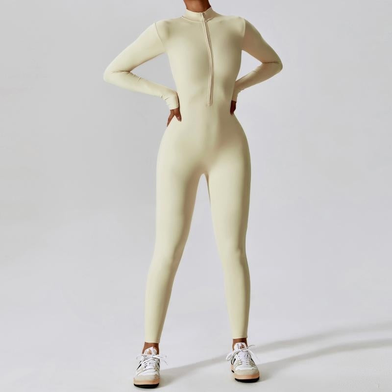 Long Sleeve Yoga Jumpsuit - EverActive Fitness