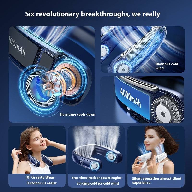 Portable Hanging Neck Fan - EverActive Fitness