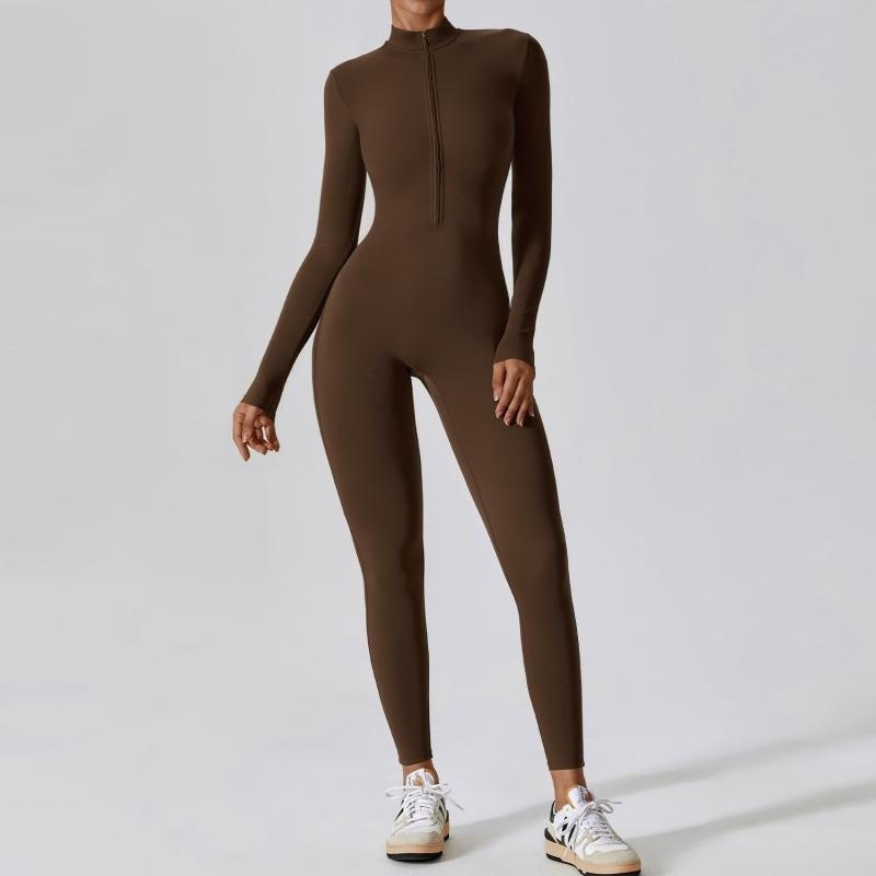 Long Sleeve Yoga Jumpsuit - EverActive Fitness