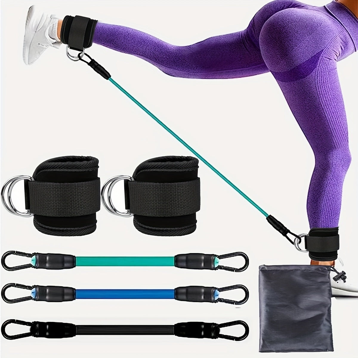 Ankle Strap Resistance Bands - EverActive Fitness