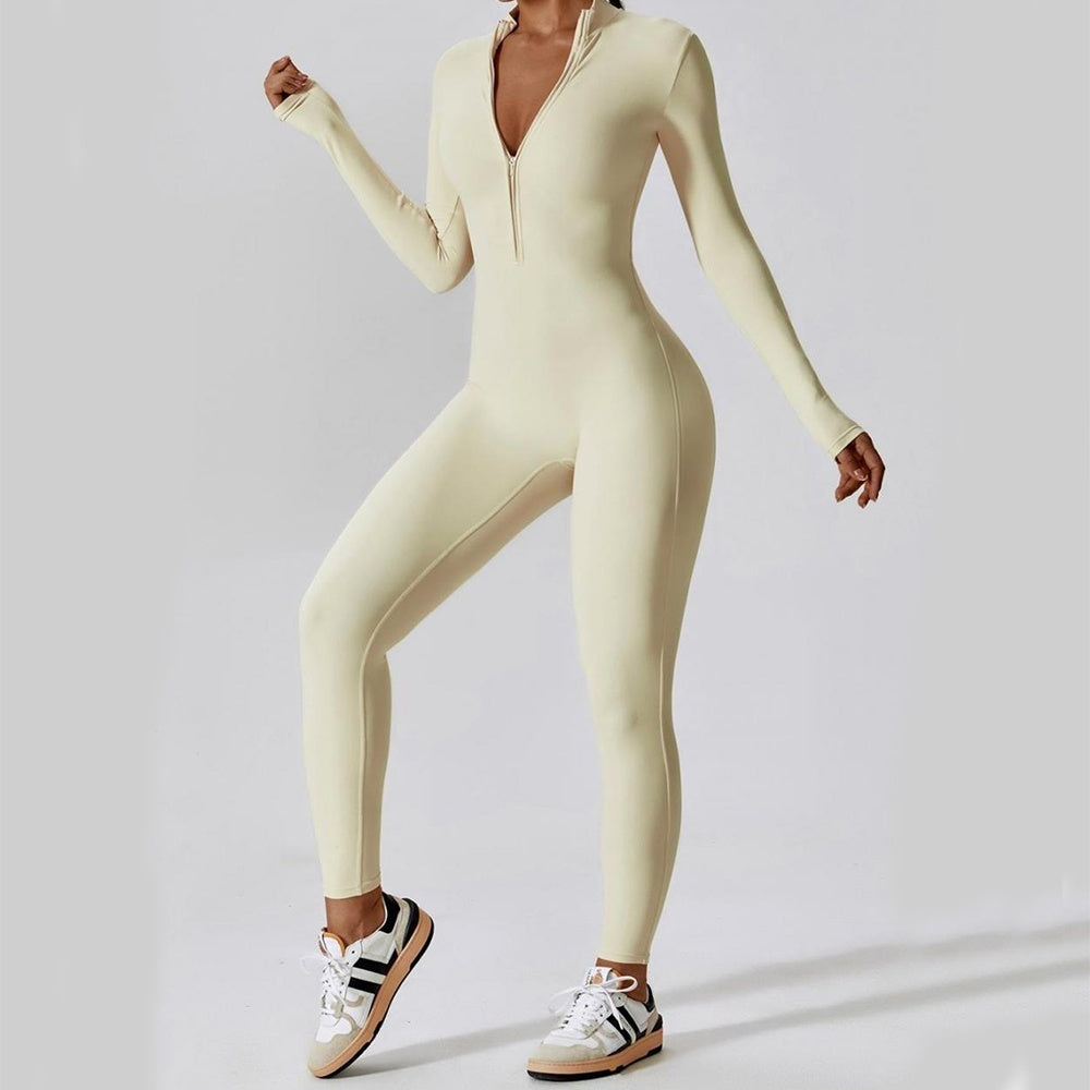 Long Sleeve Yoga Jumpsuit - EverActive Fitness