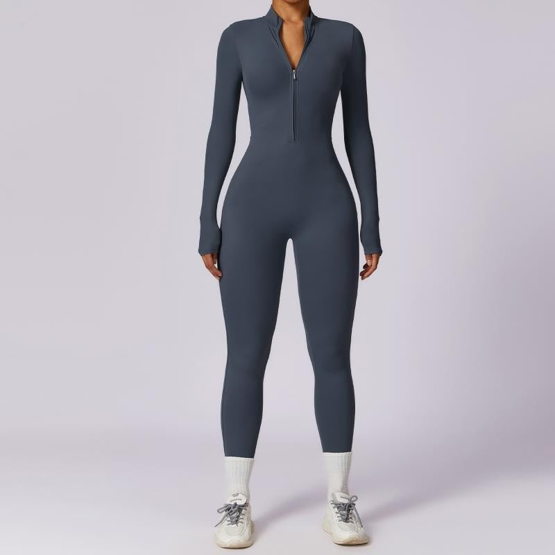 Long Sleeve Yoga Jumpsuit - EverActive Fitness