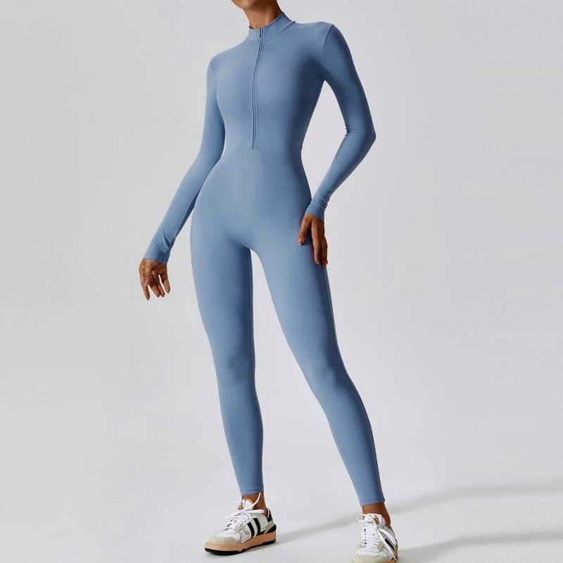 Long Sleeve Yoga Jumpsuit - EverActive Fitness