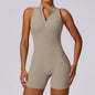 Fitness Backless Jumpsuit With Zipper - EverActive Fitness