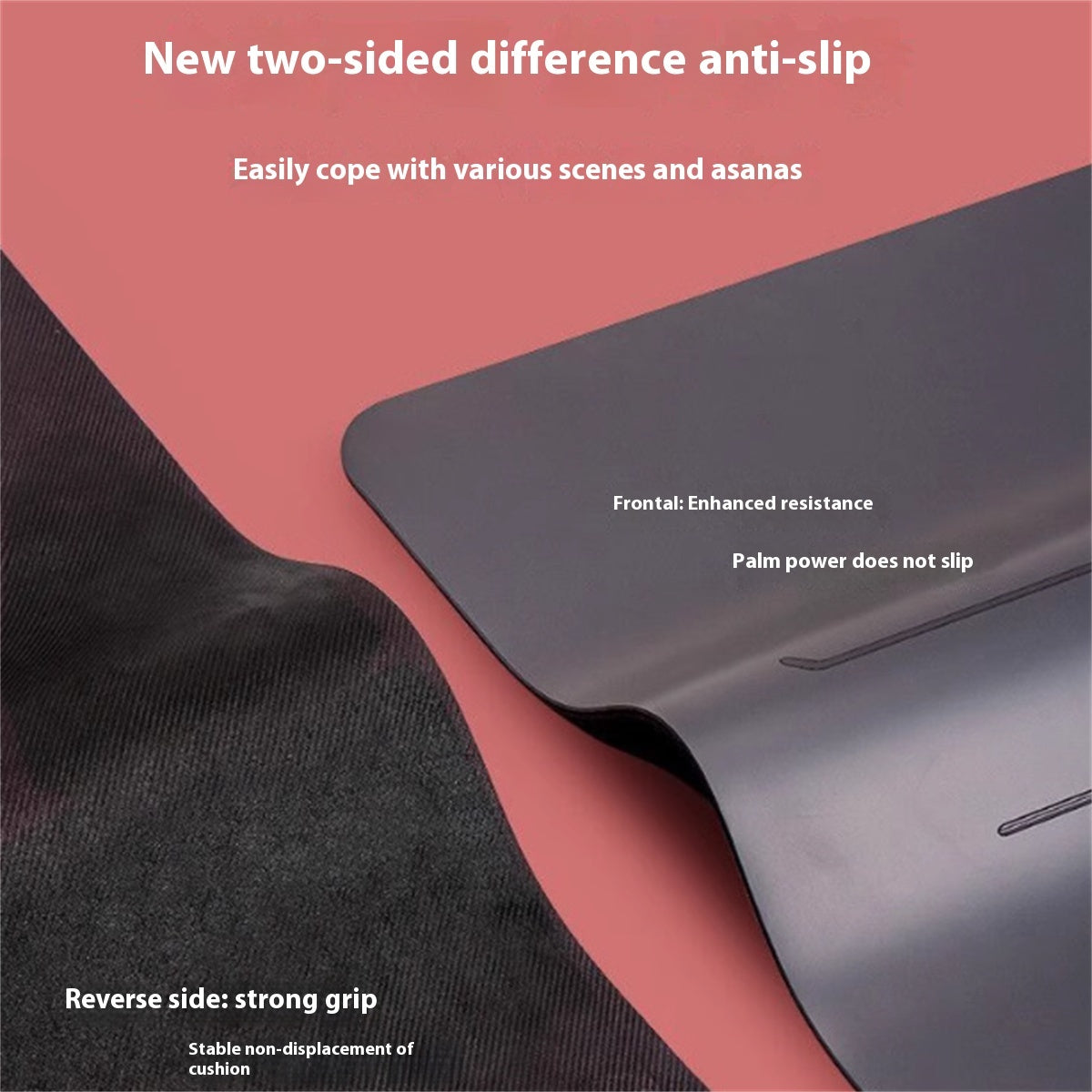 Natural Rubber Non-slip Professional 5mm Thickness Yoga Mat - EverActive Fitness