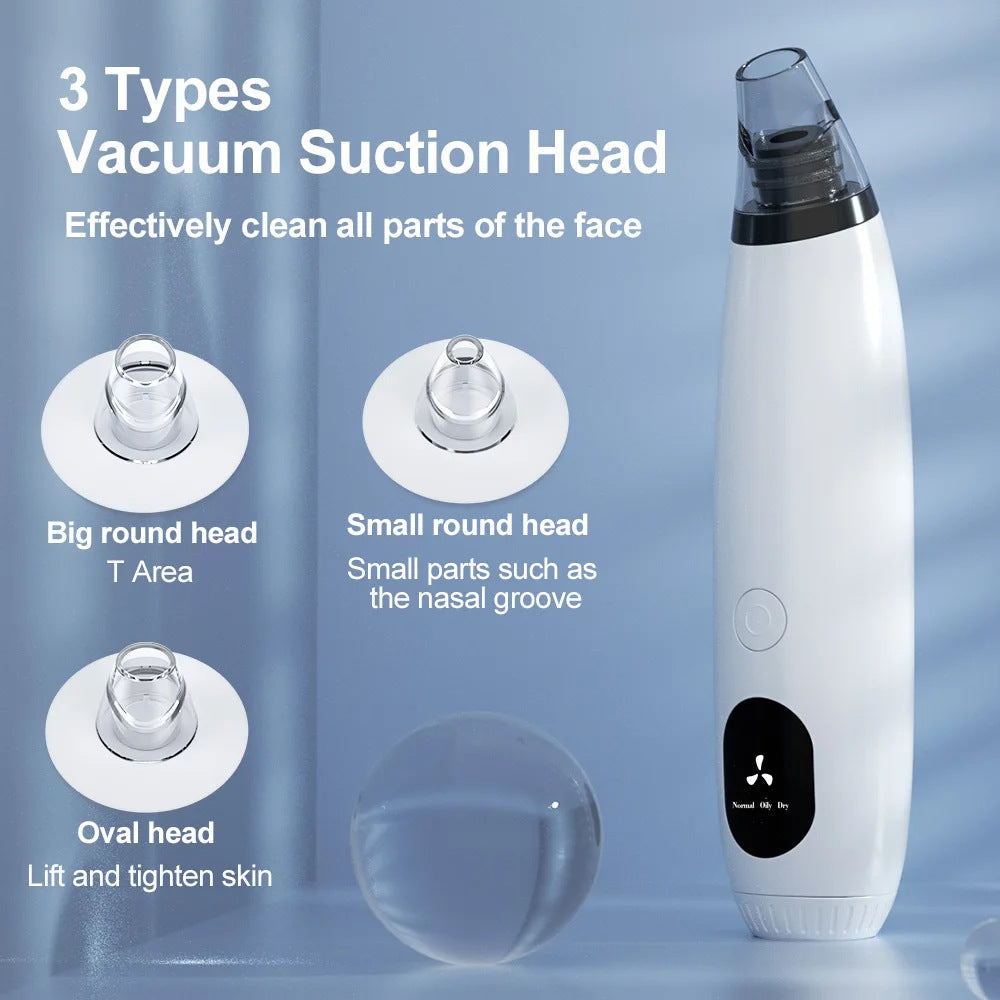 Blackhead Vacuum Remover With LED Display - EverActive Fitness